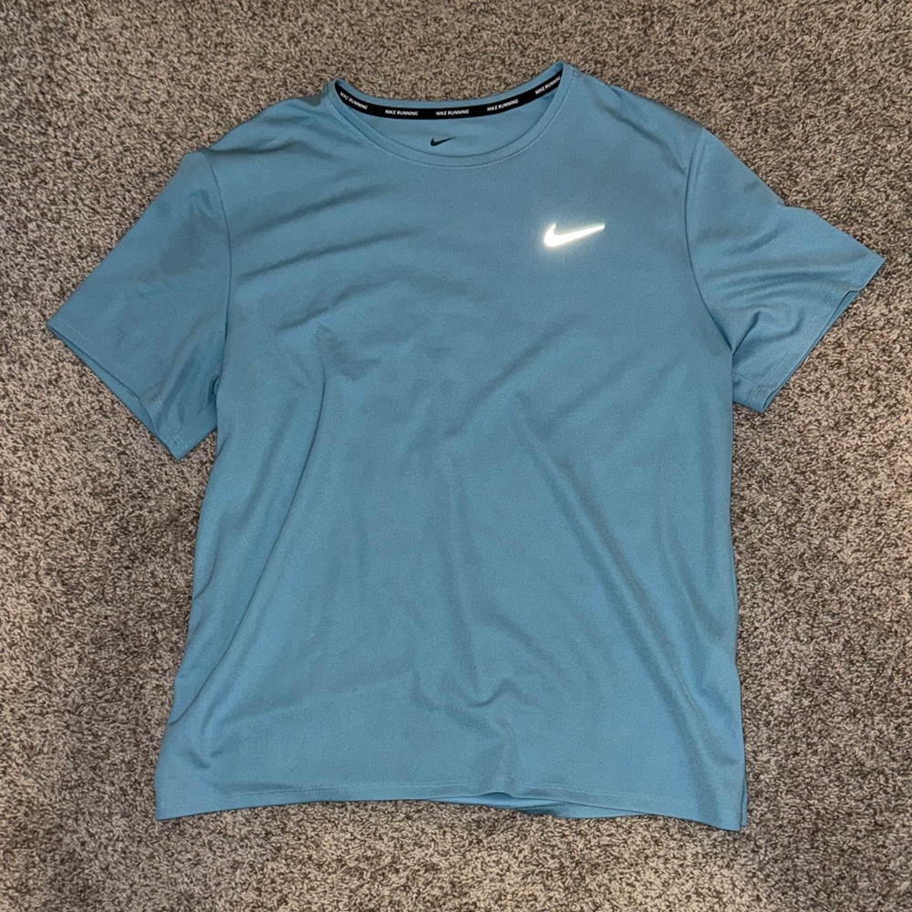 Nike Men's Teal Short Sleeve Tee